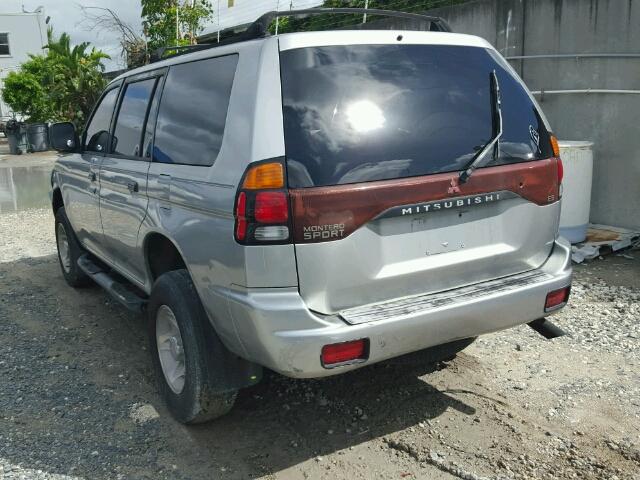 JA4LS21H41P051754 - 2001 MITSUBISHI MONTERO SP GRAY photo 3