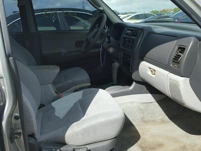 JA4LS21H41P051754 - 2001 MITSUBISHI MONTERO SP GRAY photo 5