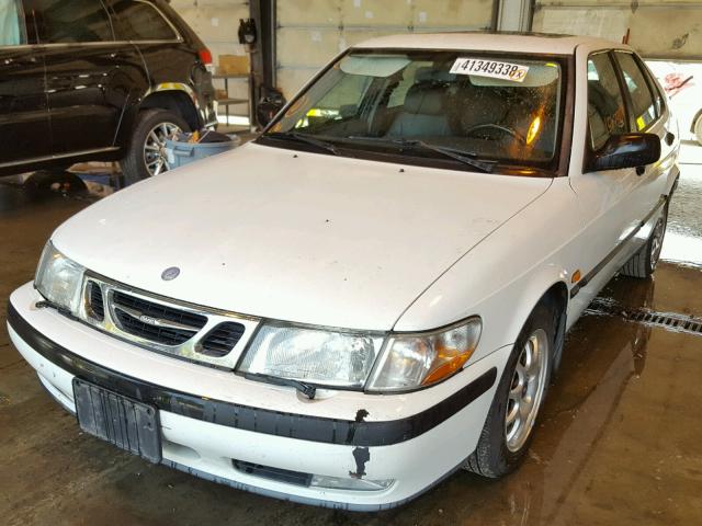 YS3DD58H9Y2036579 - 2000 SAAB 9-3 WHITE photo 2