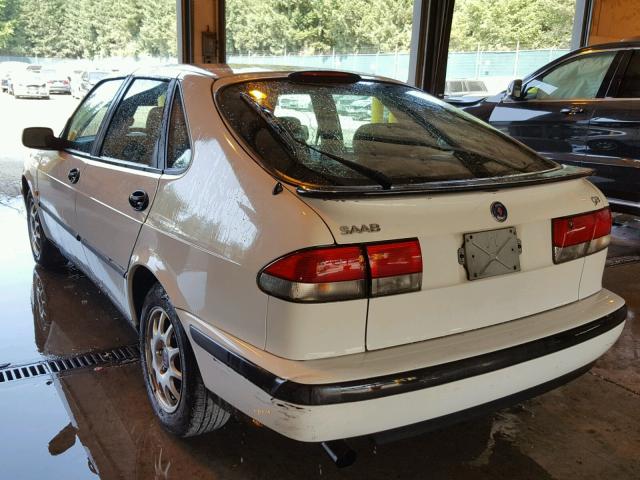 YS3DD58H9Y2036579 - 2000 SAAB 9-3 WHITE photo 3