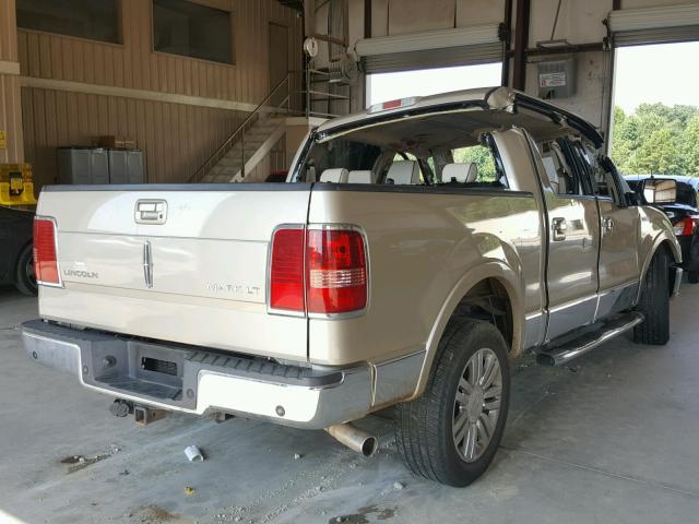 5LTPW16588FJ05235 - 2008 LINCOLN MARK LT GOLD photo 4