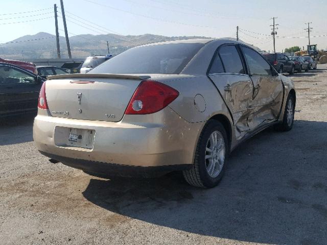 1G2ZG558364284499 - 2006 PONTIAC G6 SE1 GOLD photo 4