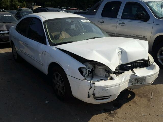 1FAFP532X6A145975 - 2006 FORD TAURUS SE WHITE photo 1