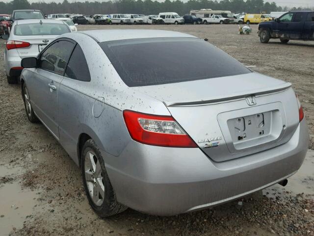 2HGFG11627H541637 - 2007 HONDA CIVIC SILVER photo 3