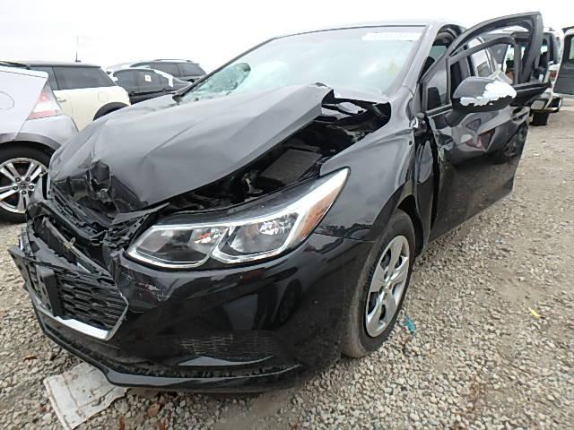 1G1BC5SMXH7122485 - 2017 CHEVROLET CRUZE LS BLACK photo 2