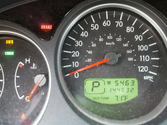 JF1SG65646H745483 - 2006 SUBARU FORESTER 2 BLUE photo 8