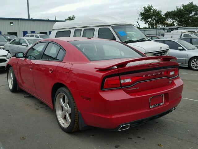 2B3CL5CT2BH508607 - 2011 DODGE CHARGER R/ RED photo 3