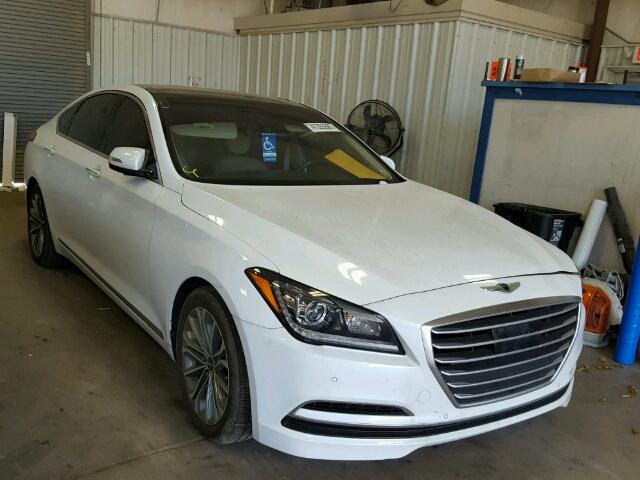 KMHGN4JE5FU046115 - 2015 HYUNDAI GENESIS 3. WHITE photo 1