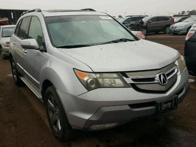 2HNYD28547H518017 - 2007 ACURA MDX SPORT SILVER photo 1