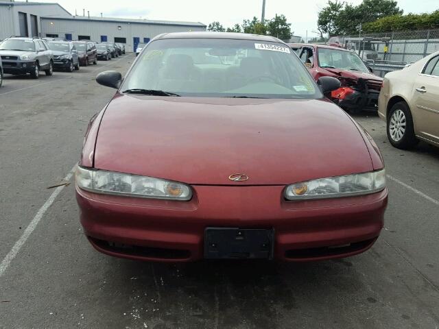 1G3WH52H21F256240 - 2001 OLDSMOBILE INTRIGUE G BURGUNDY photo 9