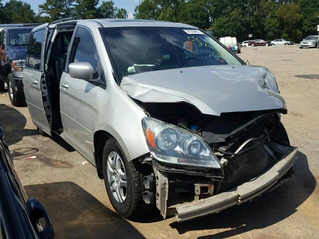 5FNRL38717B104638 - 2007 HONDA ODYSSEY EX SILVER photo 1