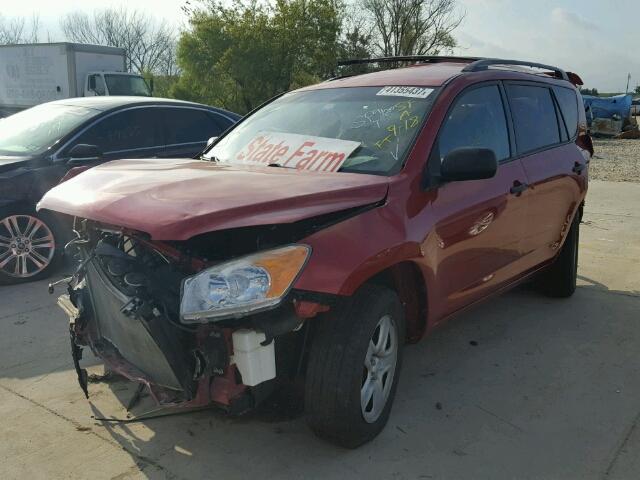 2T3BF4DV2BW125259 - 2011 TOYOTA RAV4 RED photo 2