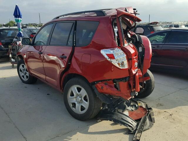 2T3BF4DV2BW125259 - 2011 TOYOTA RAV4 RED photo 3