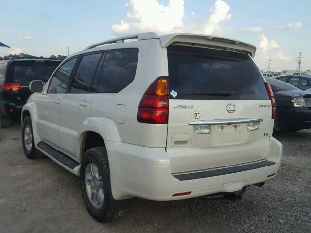 JTJBT20XX50069064 - 2005 LEXUS GX 470 WHITE photo 3