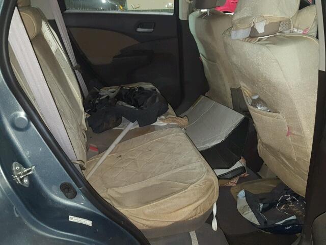 5J6RM3H54CL010749 - 2012 HONDA CR-V EX ლურჯი ფოტო 6