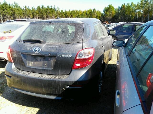 2T1KU4EE3CC813447 - 2012 TOYOTA COROLLA MA CHARCOAL photo 4