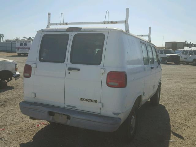 2B7GB11X1SK529730 - 1995 DODGE RAM VAN WHITE photo 4