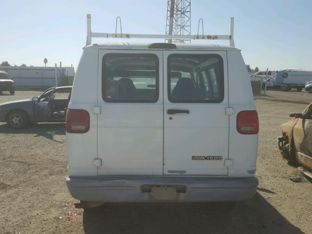 2B7GB11X1SK529730 - 1995 DODGE RAM VAN WHITE photo 9