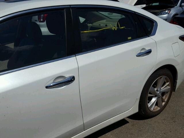 1N4AL3AP6FN870636 - 2015 NISSAN ALTIMA 2.5 WHITE photo 9