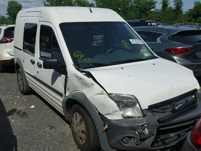 NM0LS6AN3DT146642 - 2013 FORD TRANSIT CO WHITE photo 1