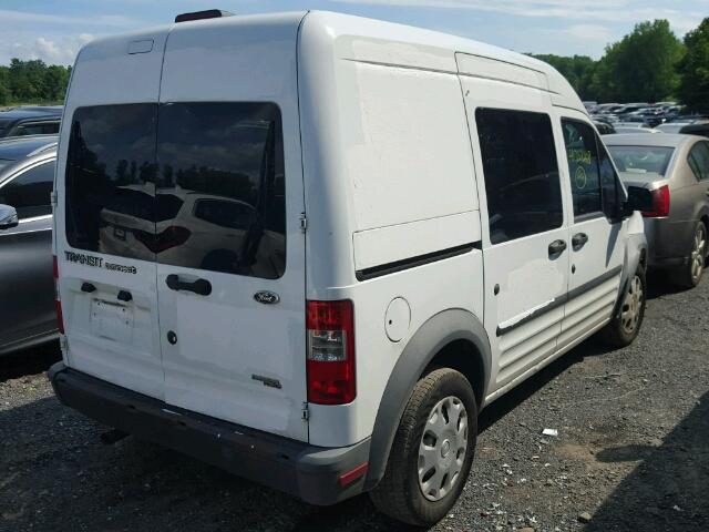 NM0LS6AN3DT146642 - 2013 FORD TRANSIT CO WHITE photo 4