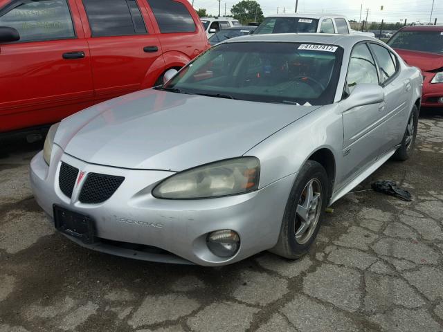 2G2WS522541344714 - 2004 PONTIAC GRAND PRIX SILVER photo 2