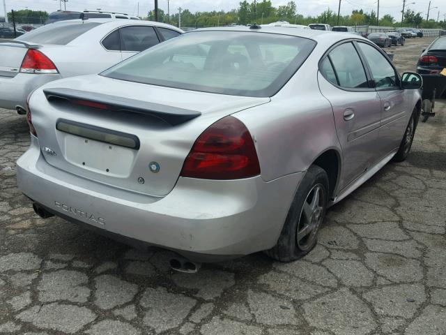 2G2WS522541344714 - 2004 PONTIAC GRAND PRIX SILVER photo 4