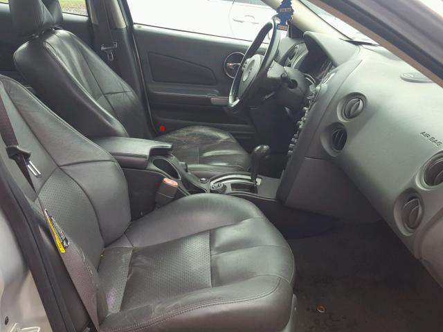 2G2WS522541344714 - 2004 PONTIAC GRAND PRIX SILVER photo 5