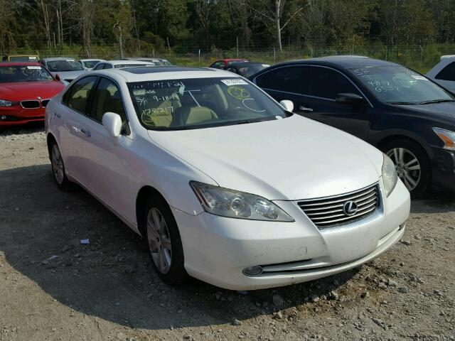 JTHBJ46G282178217 - 2008 LEXUS ES WHITE photo 1