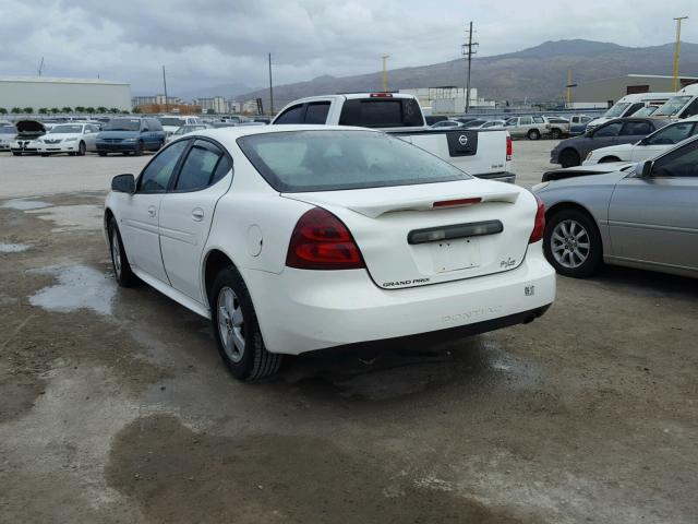 2G2WP552861123463 - 2006 PONTIAC GRAND PRIX თეთრი ფოტო 3