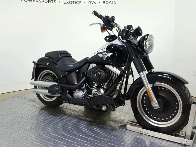 1HD1JNV15DB046044 - 2013 HARLEY-DAVIDSON FLSTFB FAT BLACK photo 2