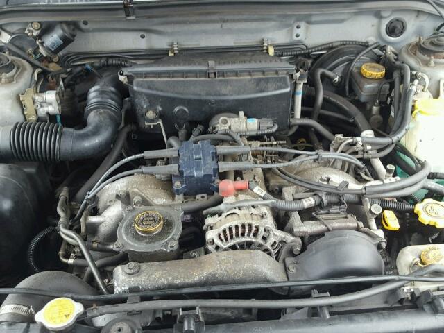 JF1SF65602H748118 - 2002 SUBARU FORESTER S SILVER photo 7