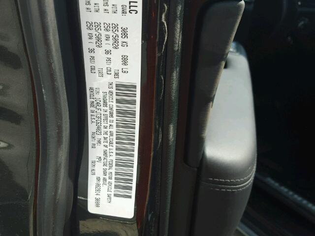 1C4RJFJT3FC634023 - 2015 JEEP GRAND CHER 黑色 照片 10