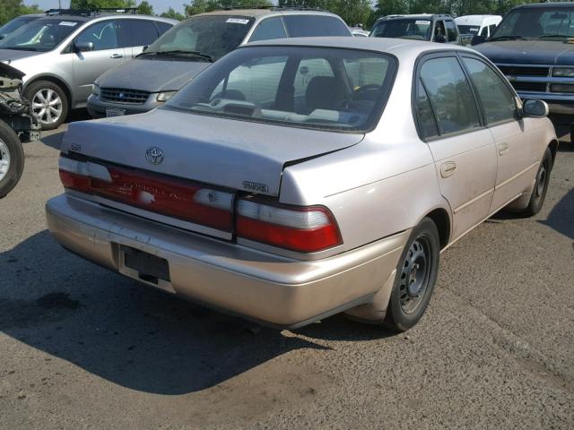 1NXBB02E9VZ639145 - 1997 TOYOTA COROLLA DX GOLD photo 4