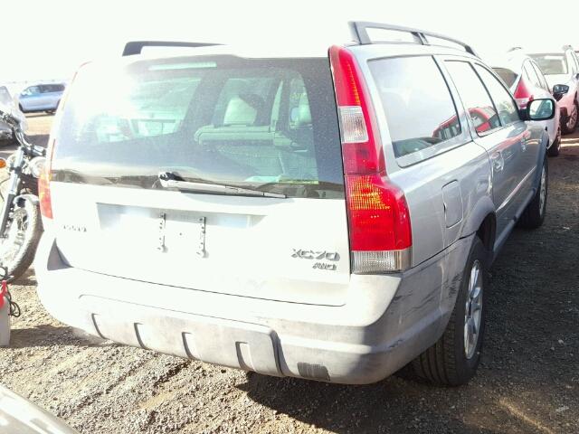 YV1SZ59H041133176 - 2004 VOLVO XC70 SILVER photo 4