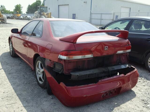 JHMBB6144WC801771 - 1998 HONDA PRELUDE RED photo 3