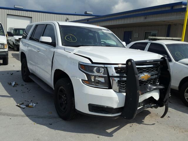 1GNSKDECXHR238353 - 2017 CHEVROLET TAHOE POLI WHITE photo 1