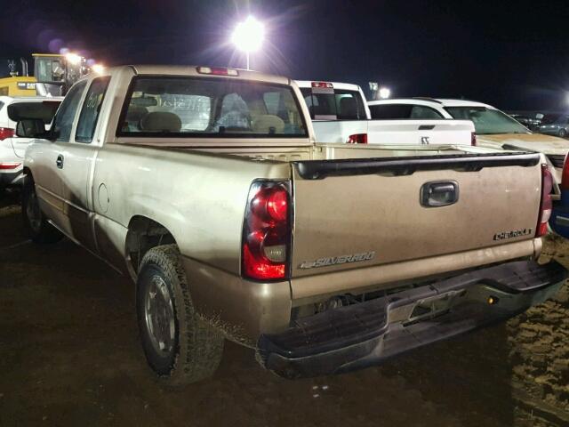 2GCEC19V541327392 - 2004 CHEVROLET SILVERADO TAN photo 3