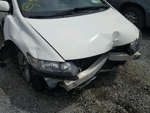 2HGFG1B9XBH517703 - 2011 HONDA CIVIC EXL 白色 照片 9