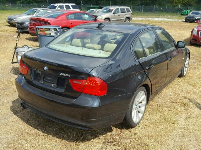 WBAPH7C58BA802376 - 2011 BMW 328 I BLACK photo 4