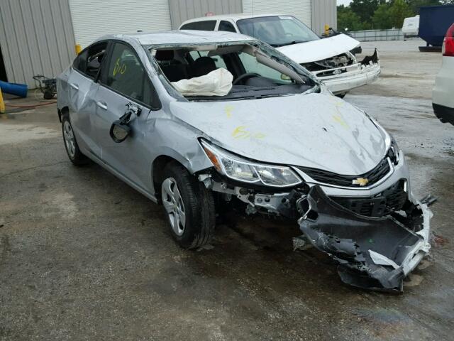 1G1BB5SM0H7255078 - 2017 CHEVROLET CRUZE LS SILVER photo 1