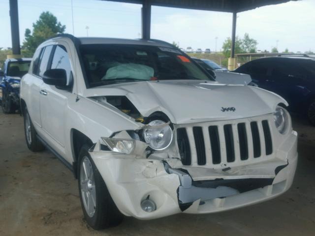 1J4FT47A59D139466 - 2009 JEEP COMPASS SP WHITE photo 1