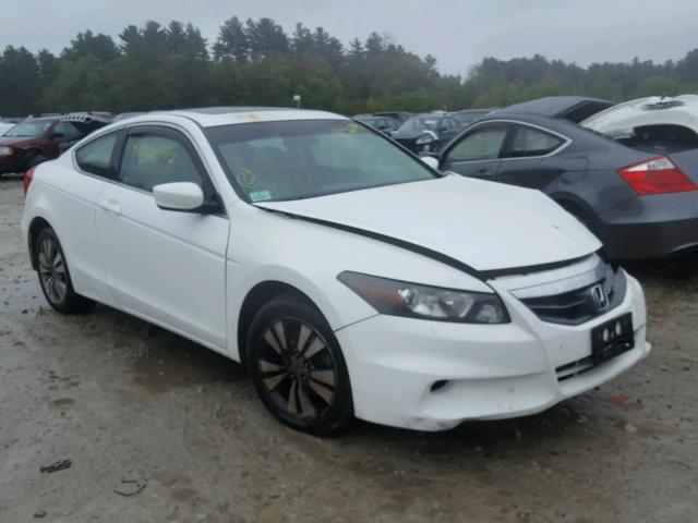 1HGCS1B85BA001045 - 2011 HONDA ACCORD EXL WHITE photo 1