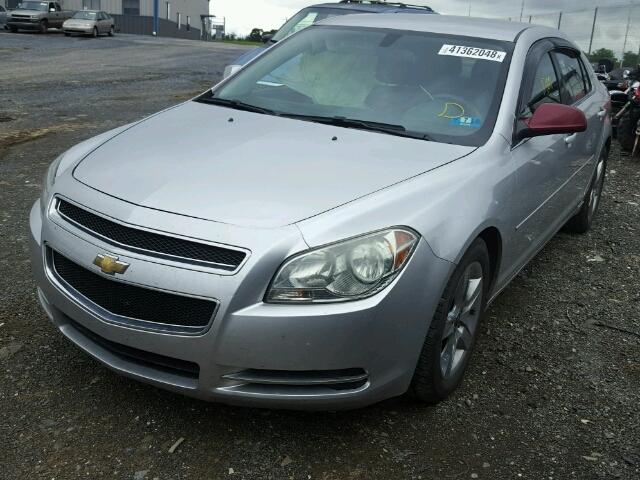 1G1ZC5EB4AF311301 - 2010 CHEVROLET MALIBU 1LT ვერცხლისფერი ფოტო 2