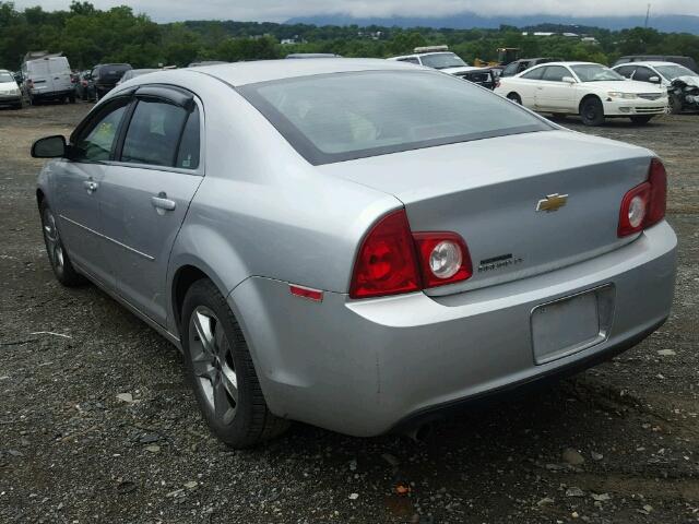1G1ZC5EB4AF311301 - 2010 CHEVROLET MALIBU 1LT ვერცხლისფერი ფოტო 3