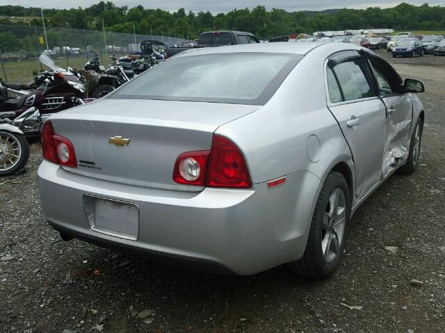 1G1ZC5EB4AF311301 - 2010 CHEVROLET MALIBU 1LT ვერცხლისფერი ფოტო 4