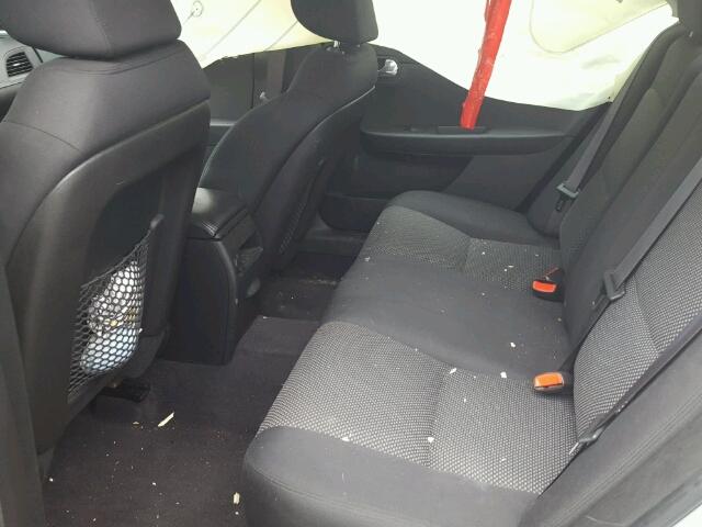 1G1ZC5EB4AF311301 - 2010 CHEVROLET MALIBU 1LT ვერცხლისფერი ფოტო 6