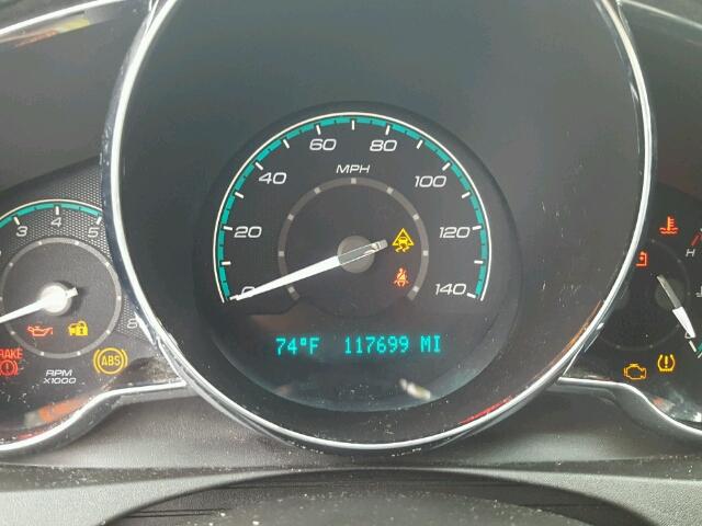 1G1ZC5EB4AF311301 - 2010 CHEVROLET MALIBU 1LT ვერცხლისფერი ფოტო 8