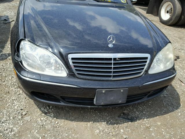 WDBNG84J76A471471 - 2006 MERCEDES-BENZ S 500 4MAT BLACK photo 7