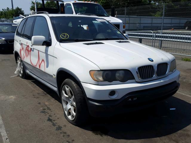 WBAFB3351YLH04117 - 2000 BMW X5 4.4I WHITE photo 1